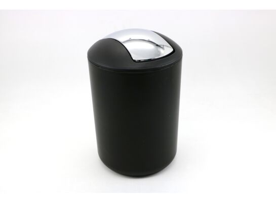 Kosz na śmieci SIMPLY czarny 6 l