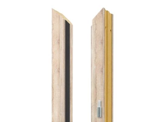 Baza ościeżnicy stałej biały 3 zawiasy prawa