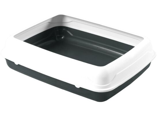 Kuweta dla kota Pussy z ramką szara M