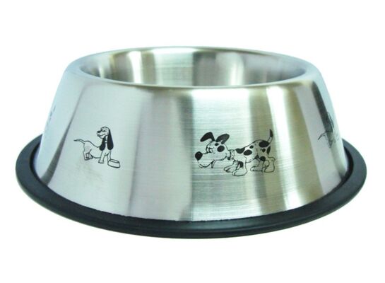 Miska dla psa Spaniel stalowa 0,2 l
