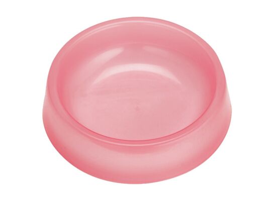 Miska dla psa kota plastikowa 0,2 l różowa