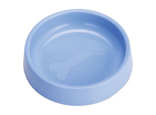 Miska dla psa kota plastikowa 0,2 l niebieska