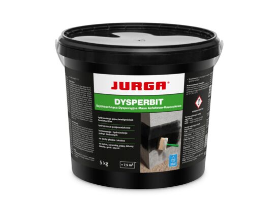 Masa asfaltowo-kauczukowa Dysperbit 5 kg Jurga