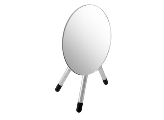 Lusterko chrom + czarny 17,5 x 4 x 26 cm AWD Interior