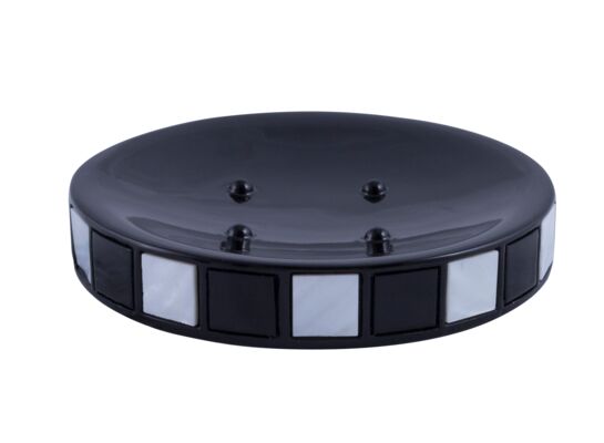 Mydelniczka PIERRE biały + czarny 7 x 7 x 19 cm AWD Interior