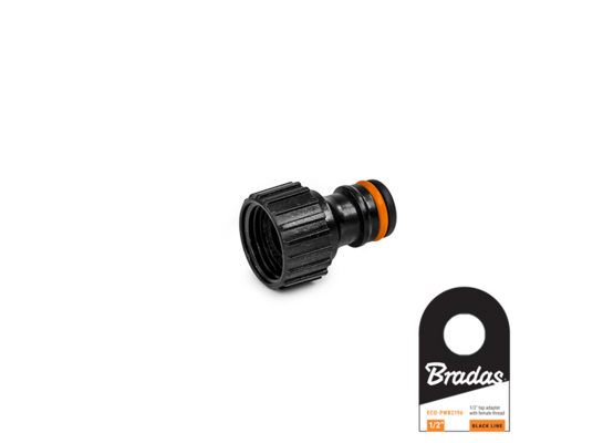 Przyłącze na kran GW 1/2" BLACK LINE 