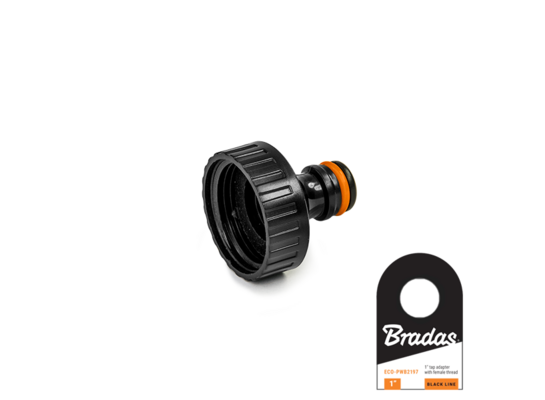 Przyłącze na kran GW 1" BLACK LINE 