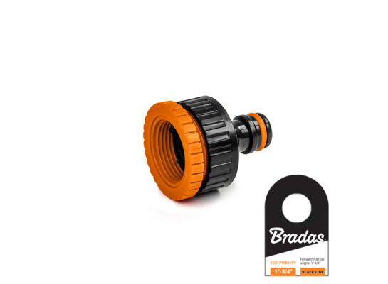 Przyłącze na kran 1" / 3/4" BLACK LINE 