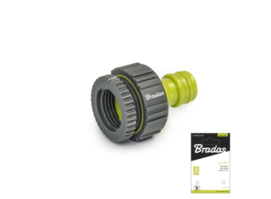 Przyłącze na kran 1"-3/4" 2 W 1 Lime Line Soft