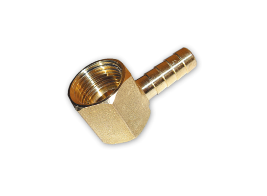 Łącznik kątowy 1/2" x 10mm mosiądz