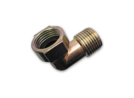 Łącznik kątowy GZ 1/2"/GW 1/2" cynk