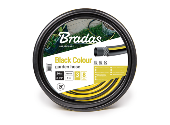 Wąż ogrodowy BLACK COLOUR 1/2" - 50 m