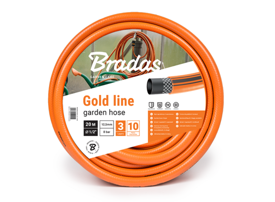 Wąż ogrodowy GOLD LINE 1/2" - 30 m