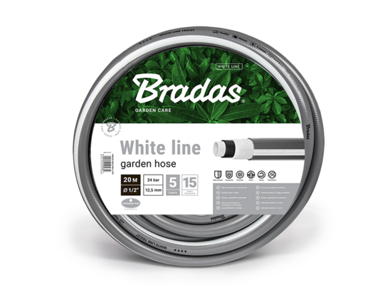 Wąż ogrodowy WHITE LINE 1/2" - 30 m