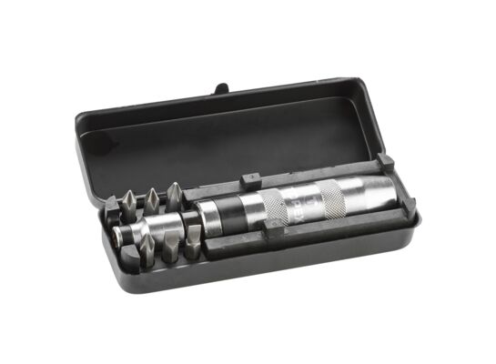 Wkrętak udarowy, zestaw 7 sztuk TOPEX