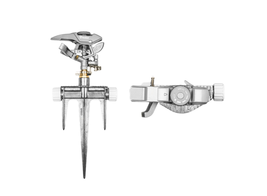 Zraszacz pulsacyjny na kolcu trójzębnym TRITON WHITE LINE