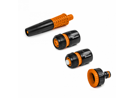 Zestaw zraszający 4-elementowy na wąż 1/2" BLACK LINE