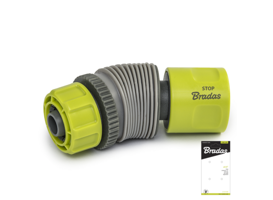 Szybkozłącze 1/2" STOP z regulacją kąta LIME LINE