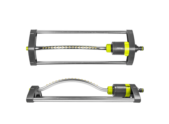 Zraszacz wahadłowy, 17 mosiężnych dysz LIME LINE 