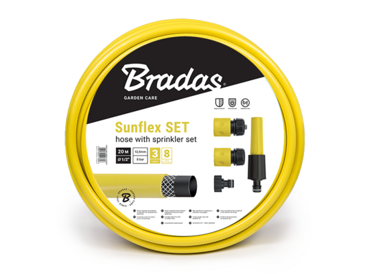 Komplet do zraszania SUNFLEX  1/2" - 20 m