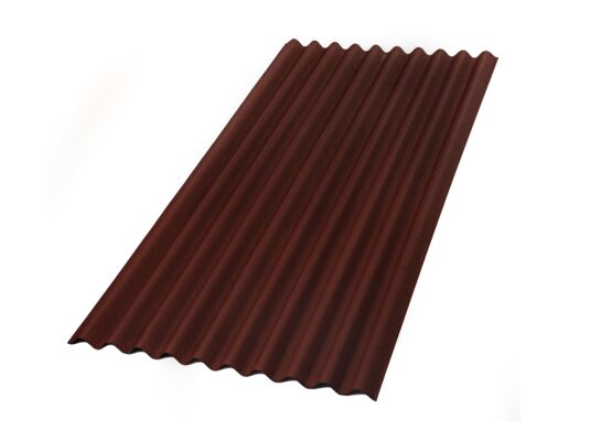 Falista płyta bitumiczna Classic czerwona 200 x 95 cm Onduline 