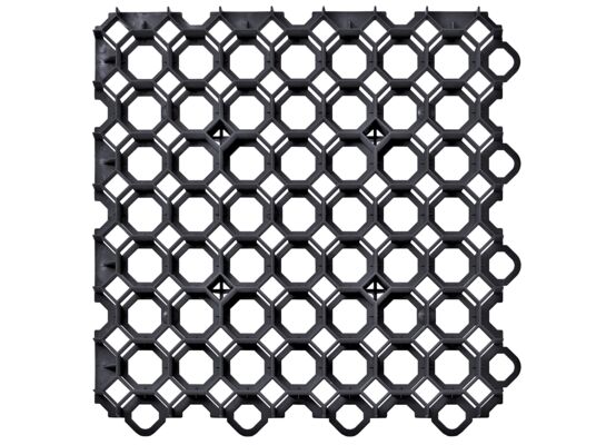 Kratka trawnikowa Garden Puzzel czarna Onduline