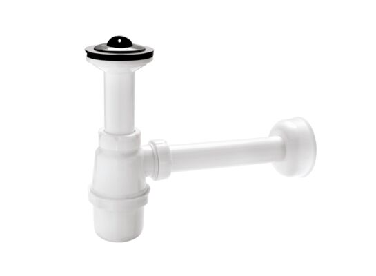 Syfon umywalkowy butelkowy, odejście proste