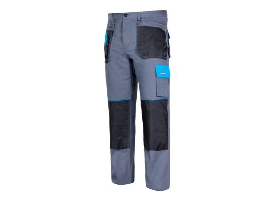 Spodnie ochronne do pasa L40504 szaro niebieskie LAHTI PRO