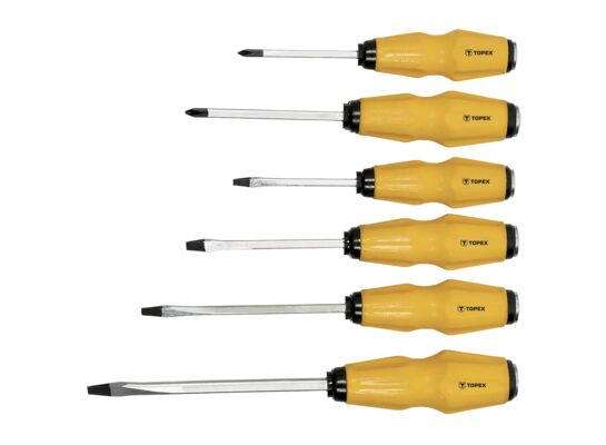 Wkrętaki do pobijania, zestaw 6 sztuk TOPEX
