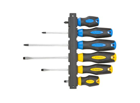 Wkrętaki, zestaw 6 sztuk TOPEX