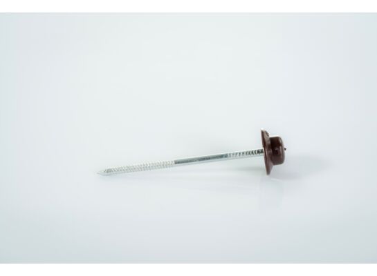 Gwoździe zwykłe do płyt falistych brązowe 400 sztuk Onduline