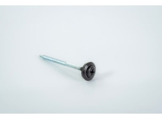 Wkrety do płyt falistych brązowe 100 sztuk Onduline