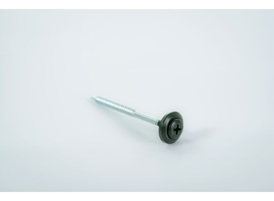 Wkręty do płyt falistych zielone 100 sztuk Onduline