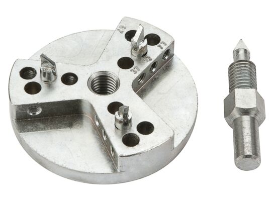 Wycinak otworów w glazurze, czterozakresowy, 33, 53, 67 i 73 mm GRAPHITE