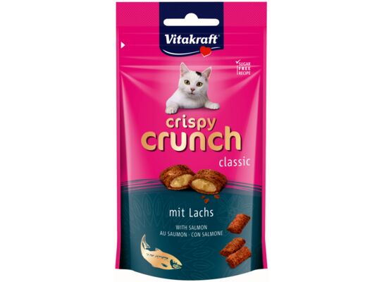 Przysmak dla kota Crispy Crunch łosoś 60 g Vitakraft