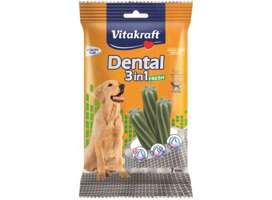 Przysmak dla psa Dental 3w1 Fresh M 180 g Vitakraft 