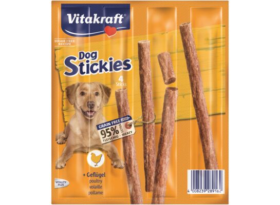 Przysmak dla psa Dog Stickies drób 4x11 g Vitakraft