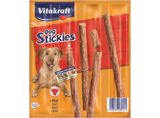 Przysmak dla psa Dog Stickies wołowina 4x11 g Vitakraft