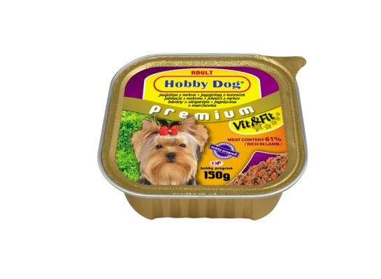Karma dla psów Hobby Dog jagnięcina marchew 150 g Vitakraft