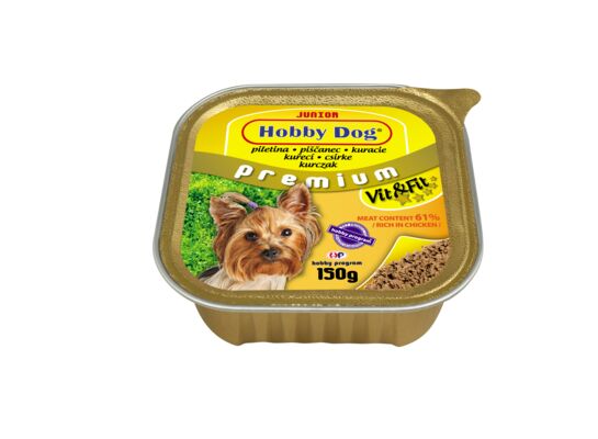 Karma dla psów Hobby Dog Kids kurczak 150 g Vitakraft