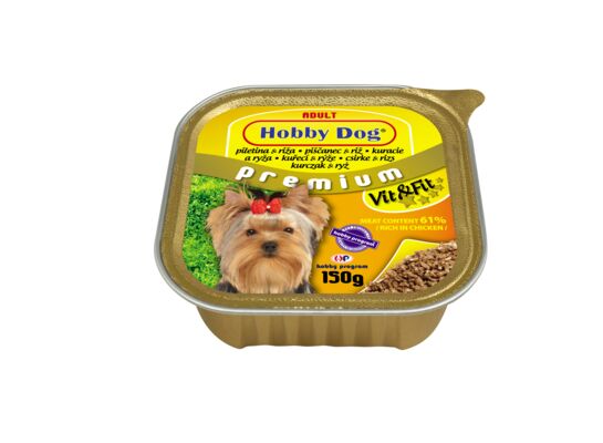 Karma dla psów Hobby Dog kurczak ryż 150 g Vitakraft 