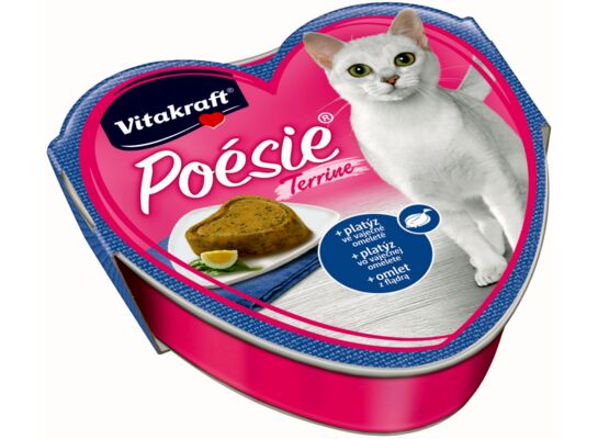 Karma dla kotów Poesie omlet flądra 85 g Vitakraft