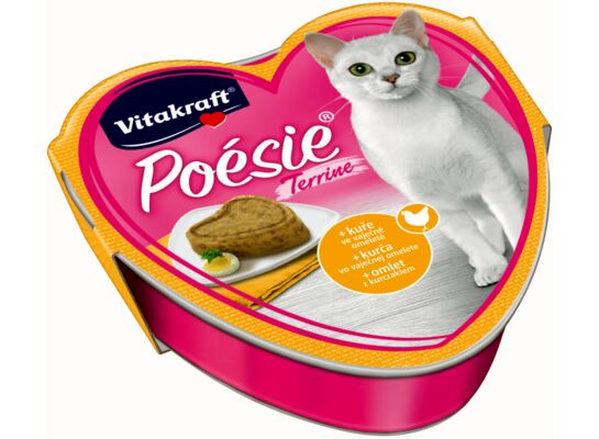 Karma dla kotów Poesie omlet kurczak 85 g Vitakraft