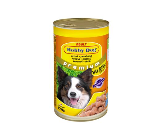 Karma dla psów Hobby Dog drób 1240 g Vitakraft