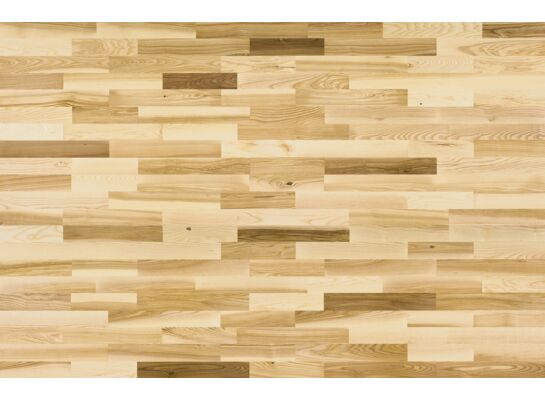 Panel podłogowy Jesion naturalny 3 lamelowy lakier strukturalny klasa Standard