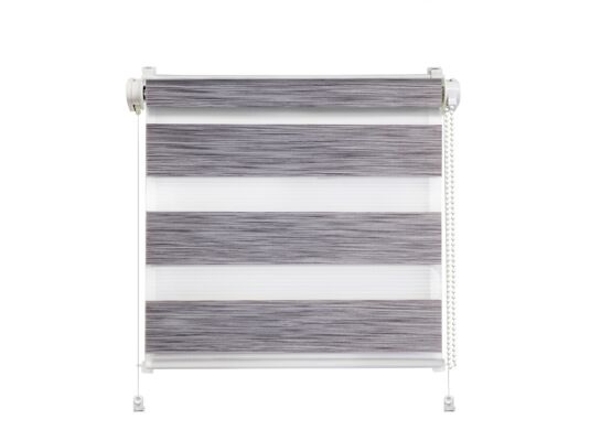 Mini roleta fast dzień i noc Sahara 56 x 140 cm szary Mardom
