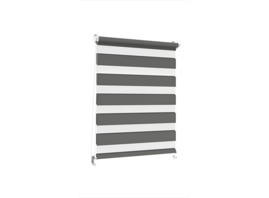 Mini roleta fast dzień i noc 73,5 x 140 cm stal Mardom