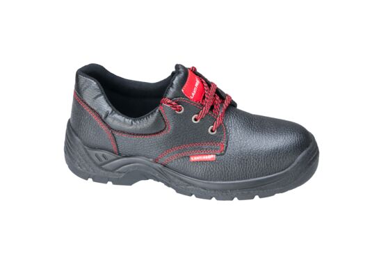 Półbuty bez podnoska obuwie zawodowe LAHTI PRO L30401 skórzane czarne 46