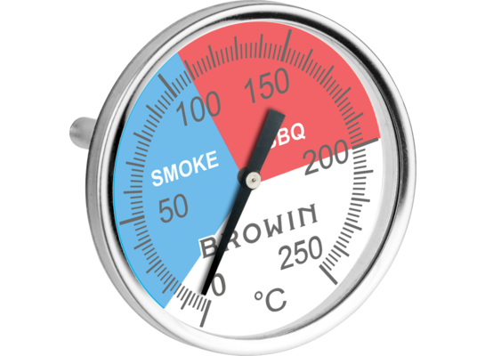 Termometr do BBQ/wędzarni  0°C +250°C 70 mm