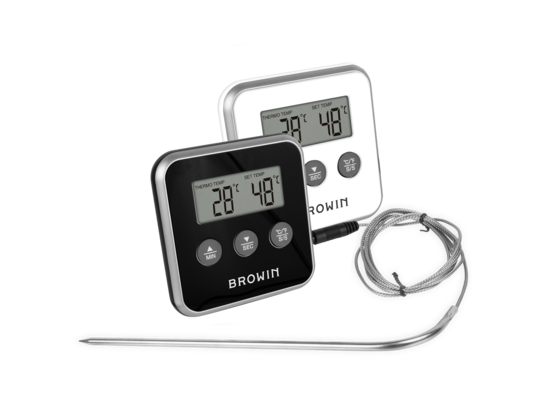 Term. do żywności  0°C +250°C - biały/czarny